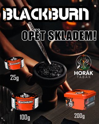 🔥 BlackBurn tabák do vodní dýmky je opět naskladněn! Právě jsme doplnili nabídku o nejžádanější příchutě BlackBurn – od...